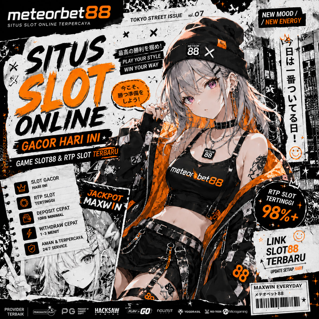 Meteorbet88♨️Situs Slot Online Gacor Hari Ini, Game Slot88 & RTP Slot Terbaru