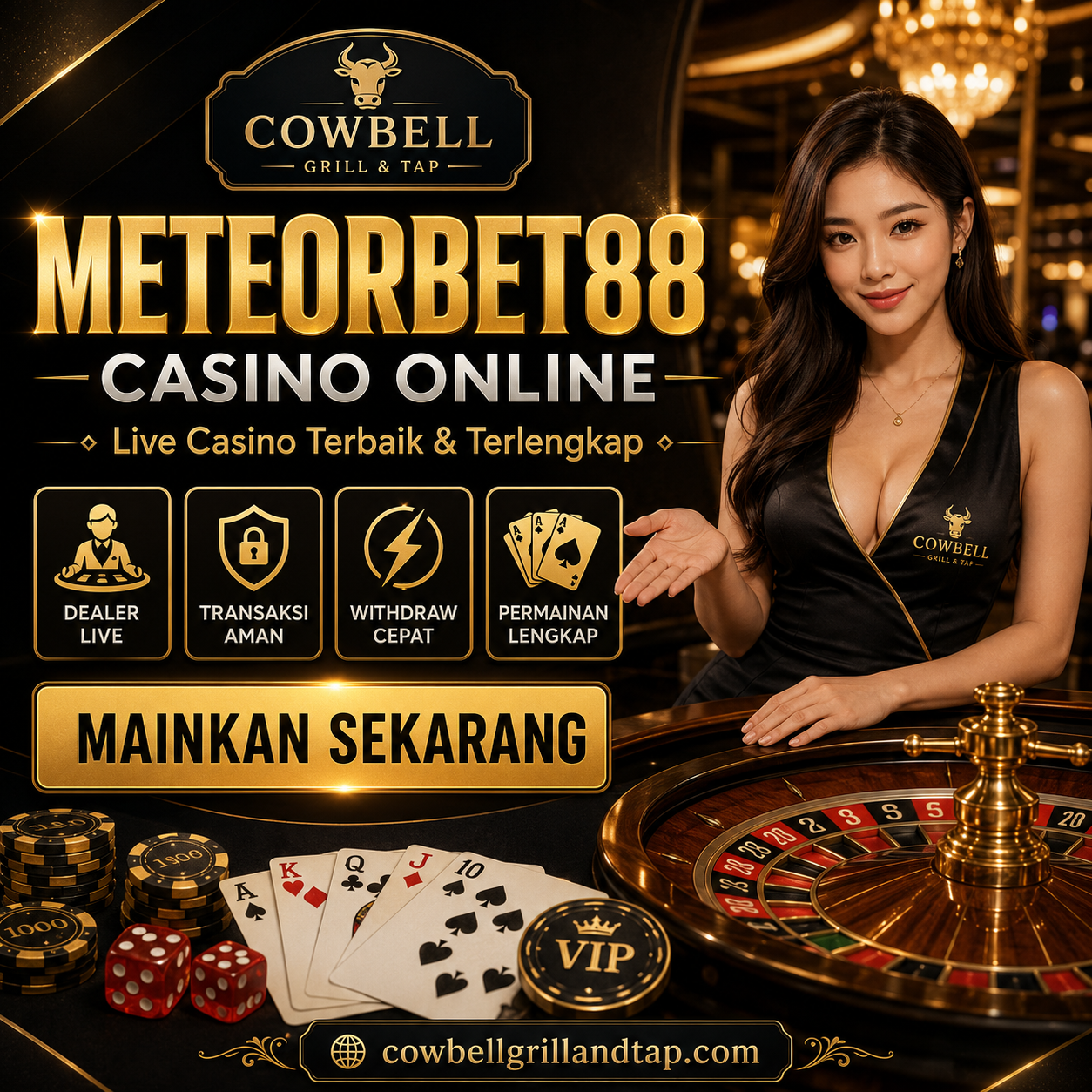 METEORBET88 casino online dan live game favorit